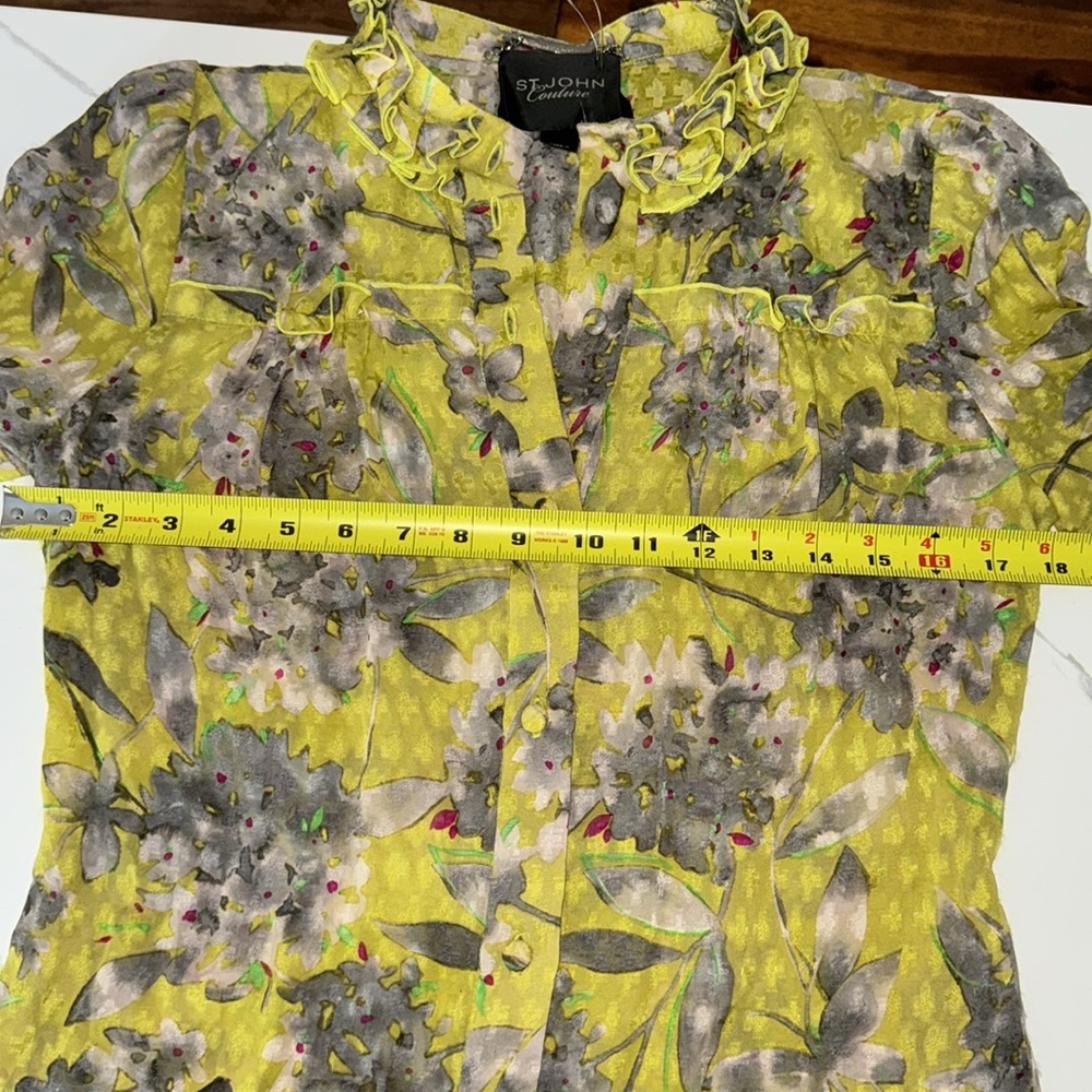 ST. JOHN COUTURE BLOUSE - Picture 8 of 13